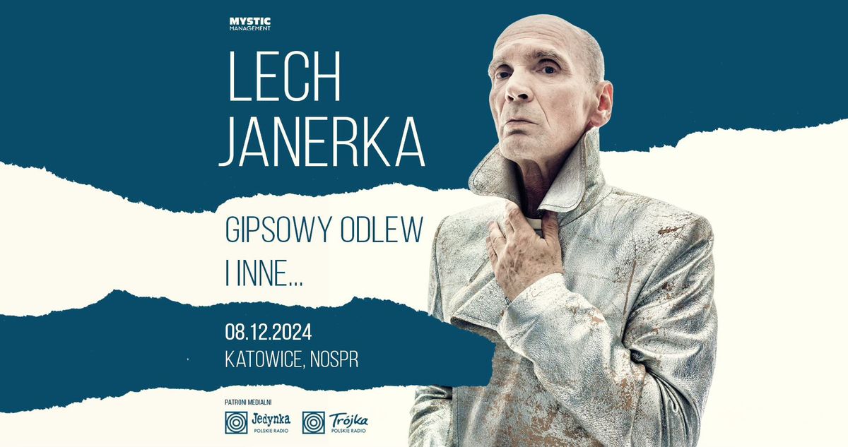 Lech Janerka  |  Gipsowy odlew i inne...  |  KATOWICE  08.12.2024