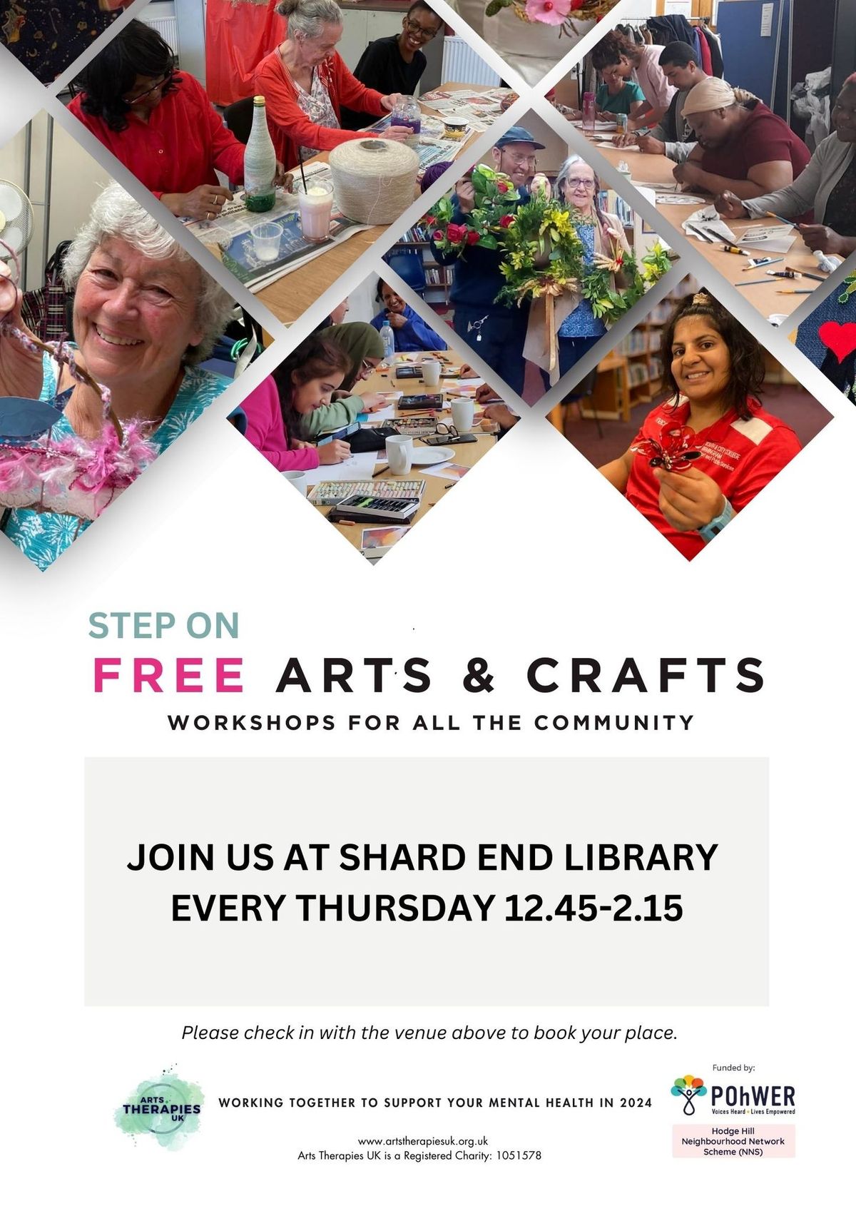 Arts & Crafts - Workshops for adults