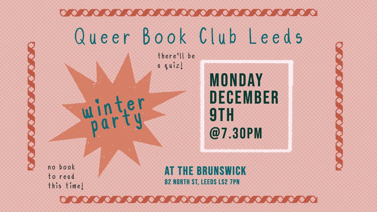 Winter Party - Queer Book Club Leeds