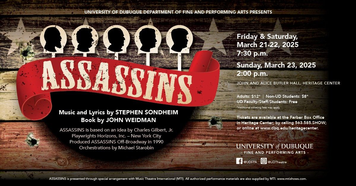 Assassins (Spring Musical Production)