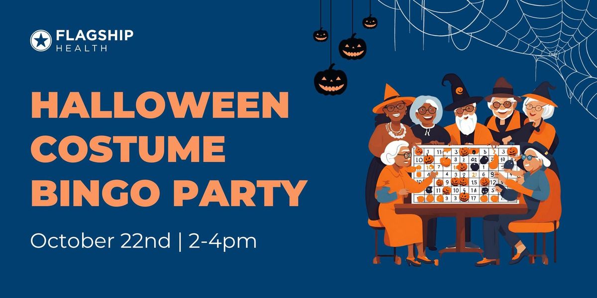 Halloween Costume BINGO Party for Seniors