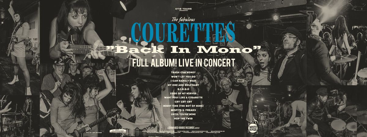 THE COURETTES "Back in Mono-Tour 2024" + Support: NEAT!NEAT!NEAT! | Live in M\u00fcnchen