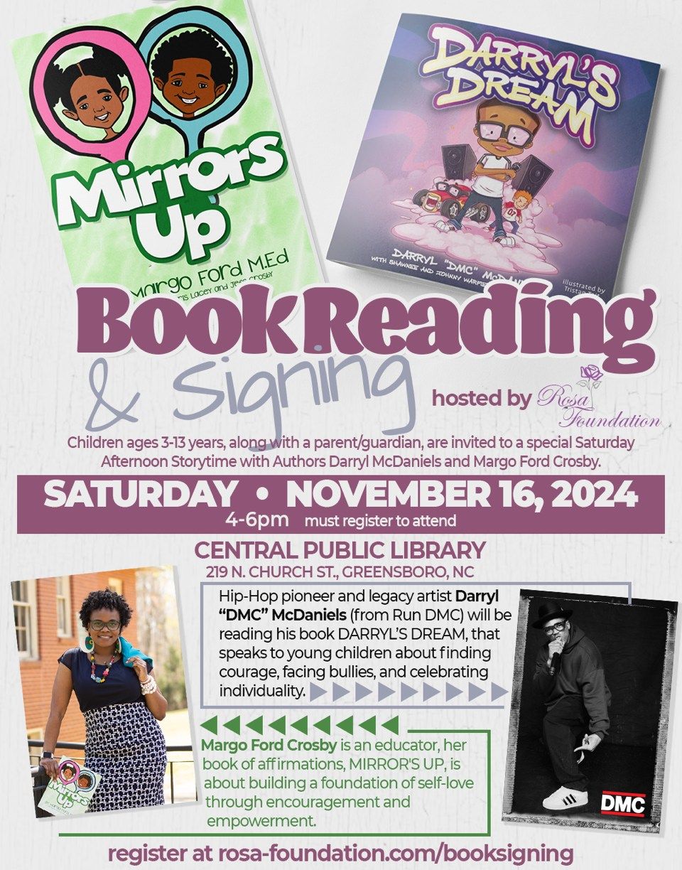 Booking Reading and Signing Event