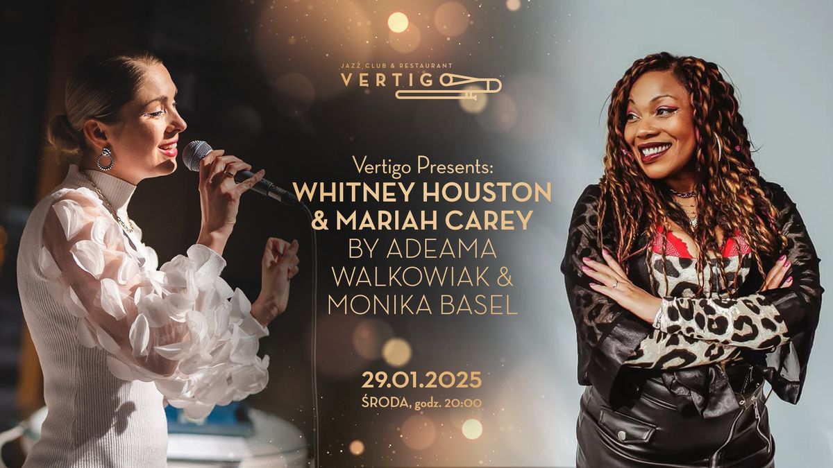 Whitney Houston & Mariah Carey by Adeama Walkowiak & Monika Basel