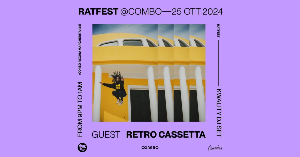 Ratfest guest Retro Cassetta & KWALITY DJ SET Combo 