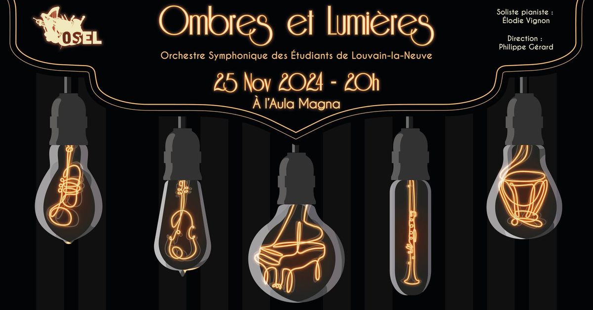 Concert OSEL - Ombres et Lumi\u00e8res 