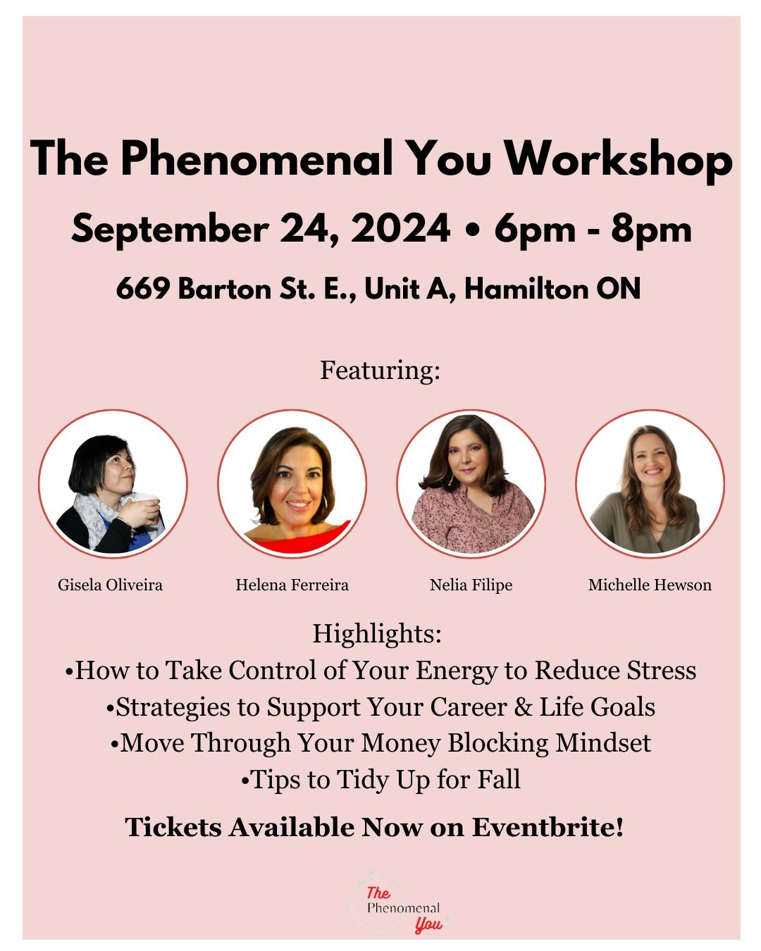 The Phenomenal You Workshop