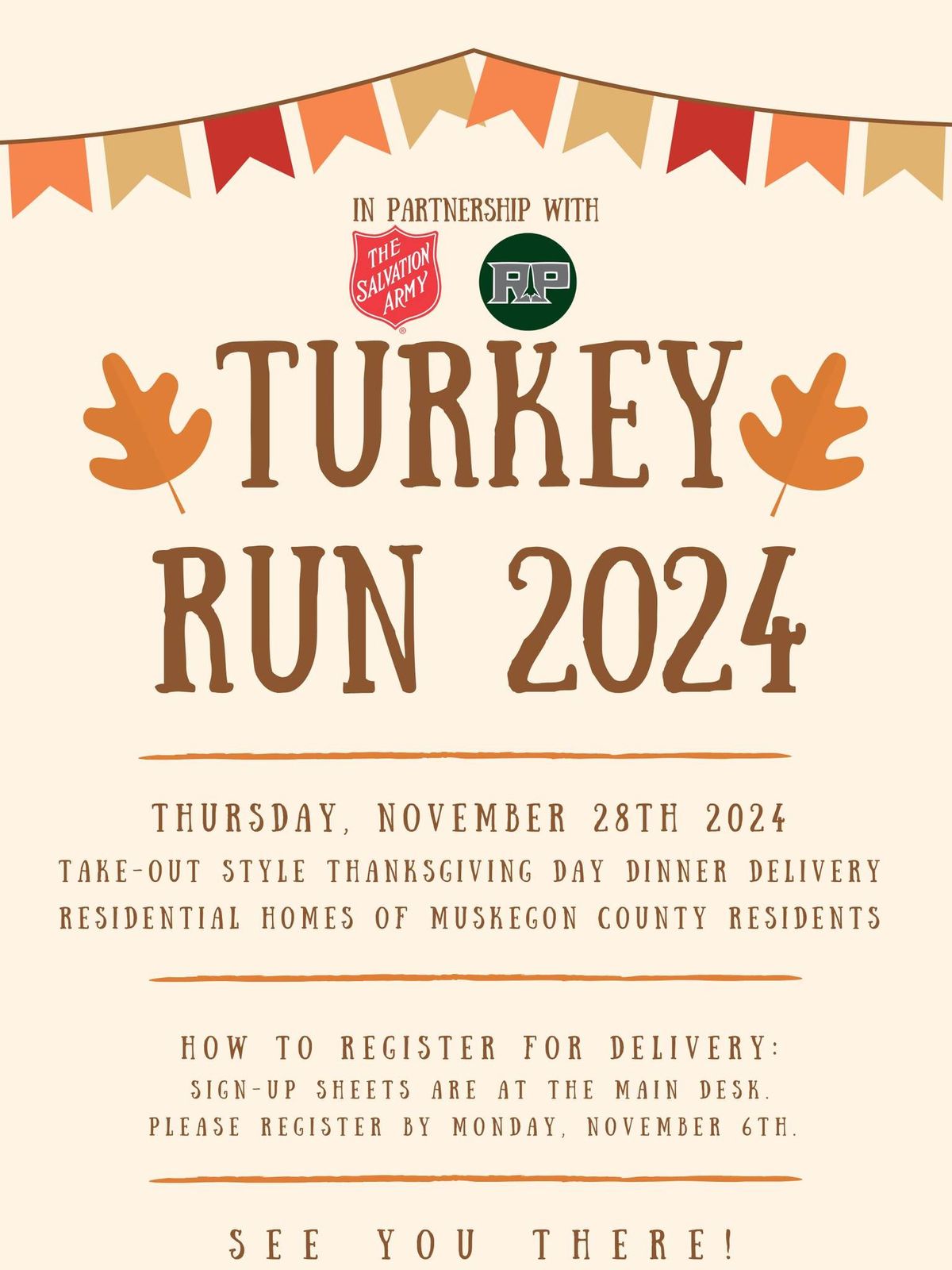 Thanksgiving Meal Delivery (Sign up With United Way)