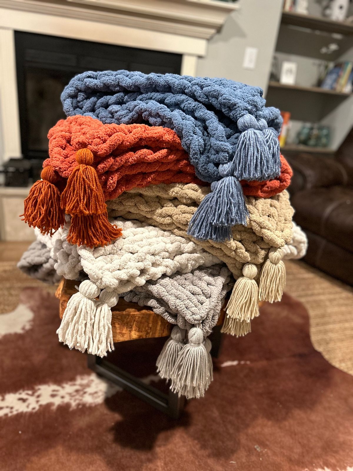 Chunky blanket workshop