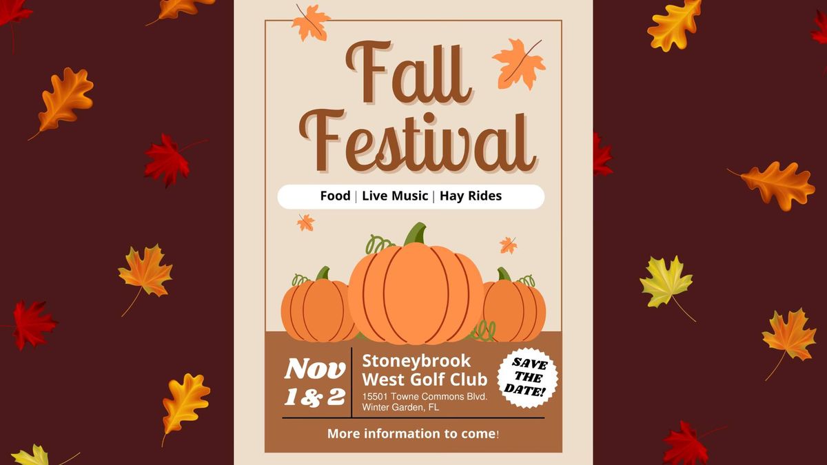 Annual Fall Festival