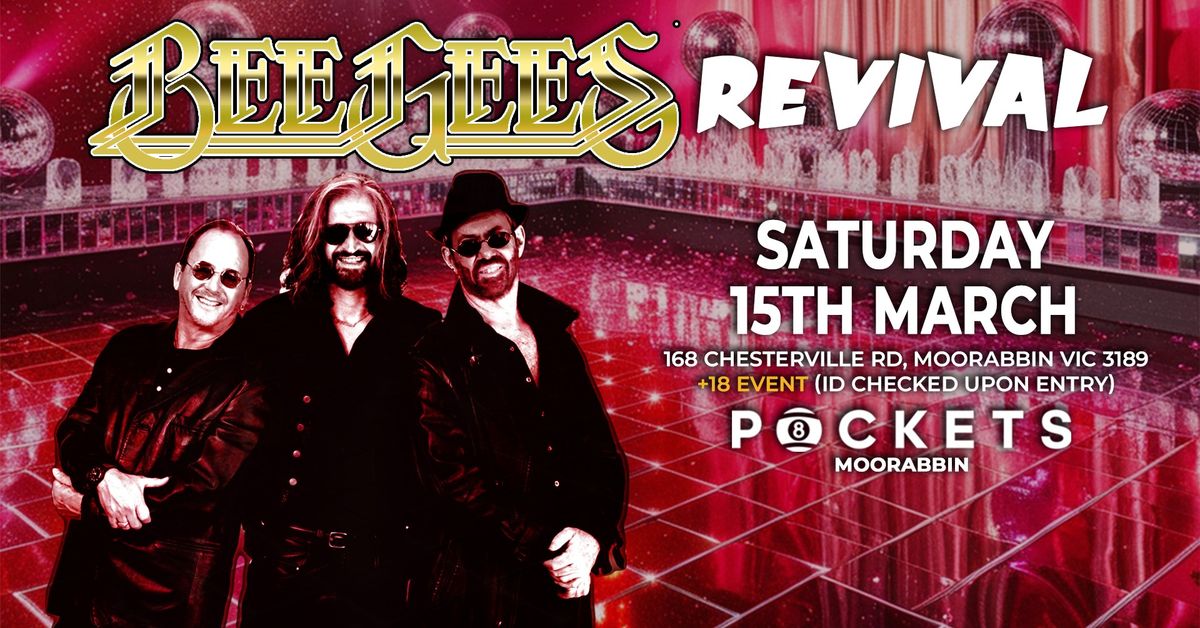 [Debut] BeeGees Revival | LIVE @ Pockets