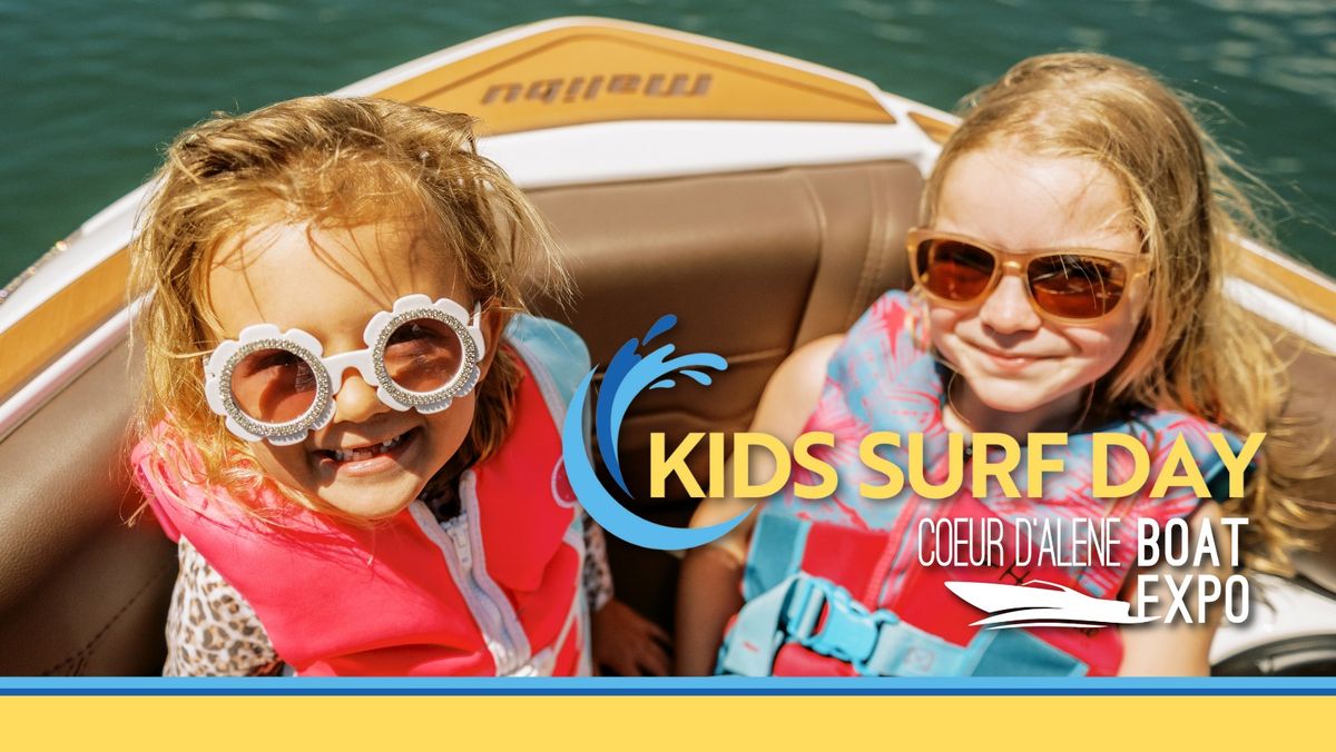 2025 Coeur d'Alene Boat Expo Kids Surf Day