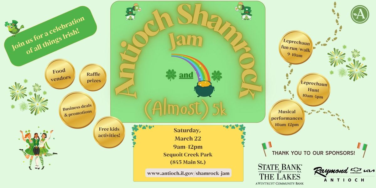 Antioch Shamrock Jam & (Almost) 5k