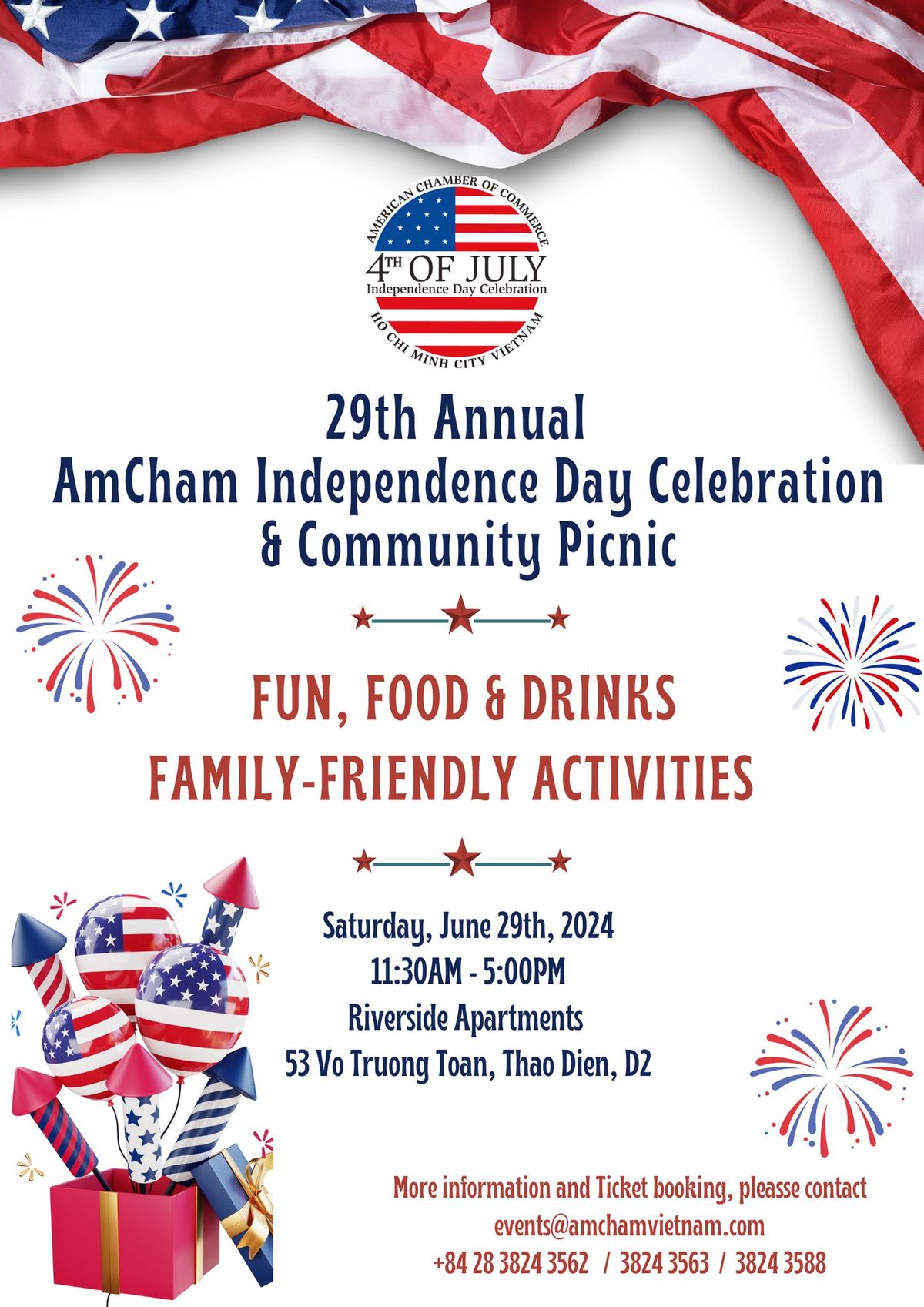 29th Annual Independence Day Celebration & Community Picnic