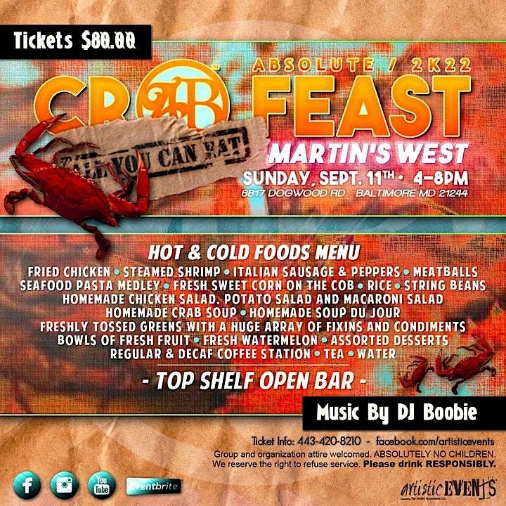 Absolute Crab Feast 2K22 Like Event Absolute Crab Feast 2K22, Martin's