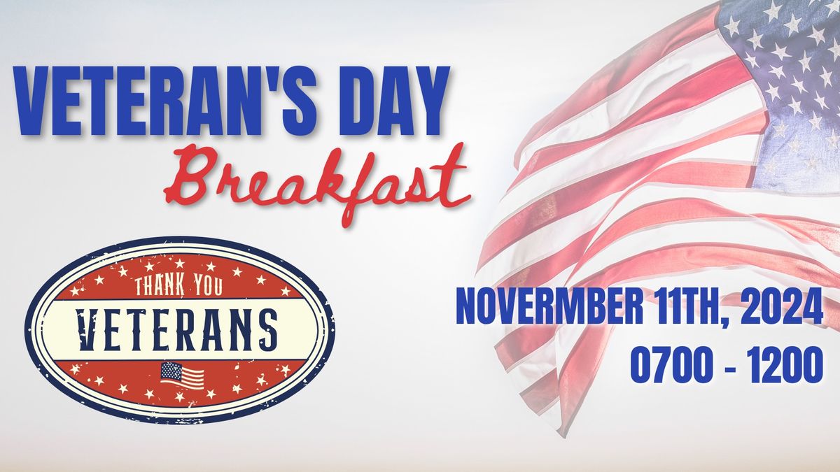 Annual Veterans Day Breakfast