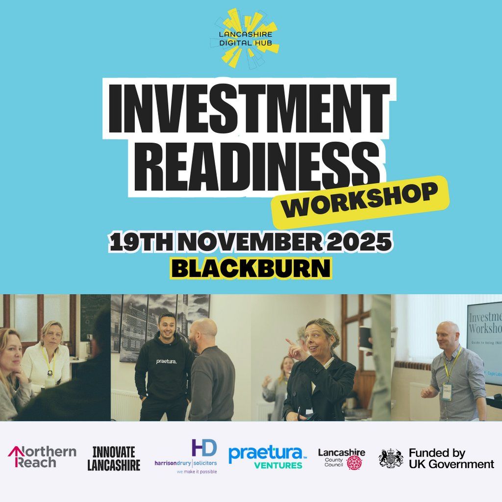 Investment Readiness Workshop 2025 @ Blackburn