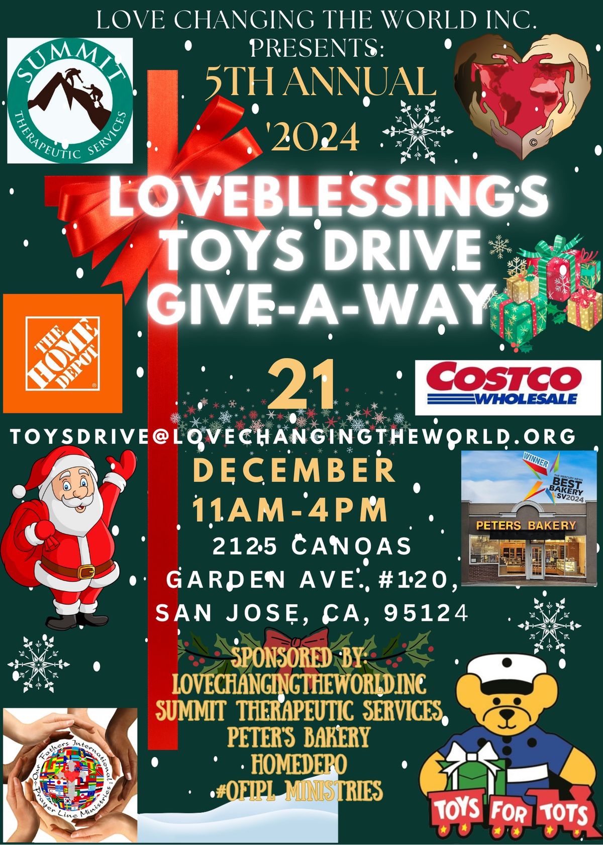 LoveBlessings Toys Drive Give-A-Way