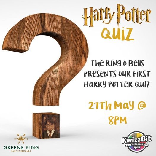 Harry Potter Quiz Ring O Bells Loughborough 27 May 2021