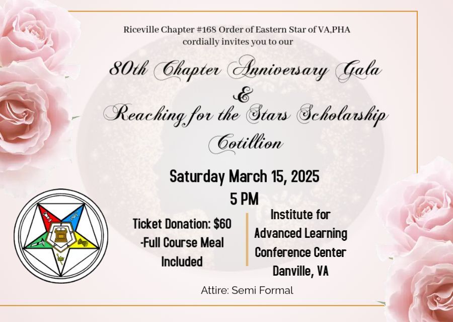 Reaching for the Stars Cotillion & 80th Chapter Anniversary Gala