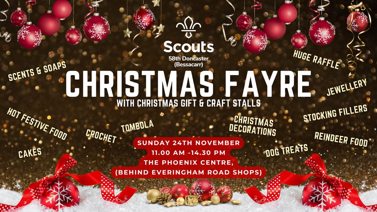 58th Doncaster Scout Group - Christmas Fayre