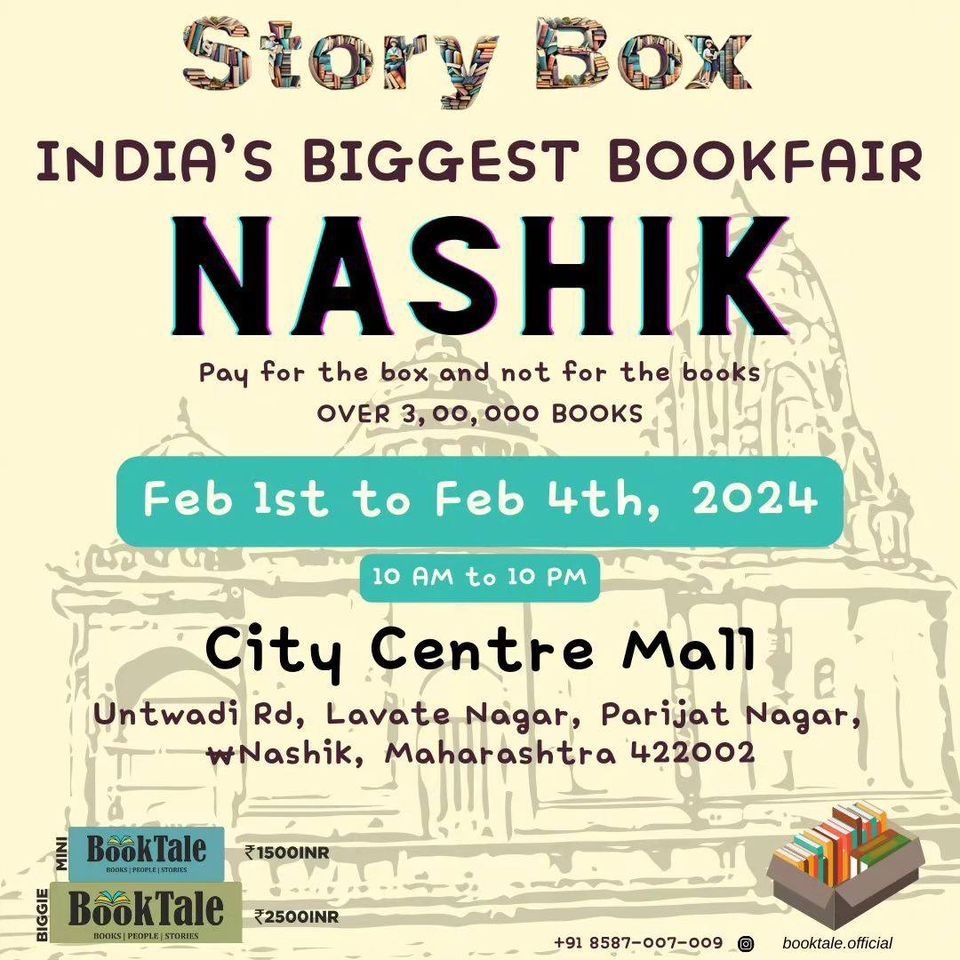 "THE STORY BOX" INDIA'S BIGGEST BOOK FAIR IN NASHIK