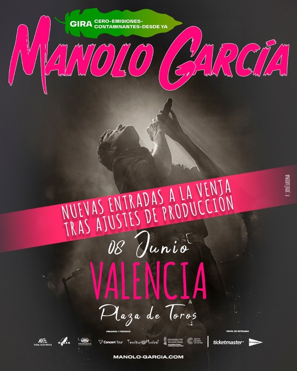 Manolo Garcia Valencia Tickets