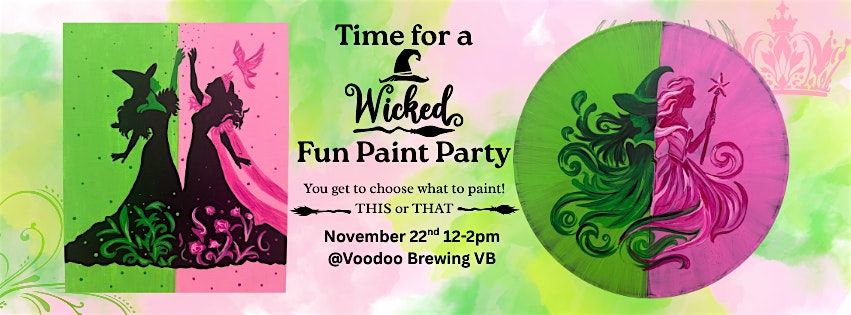 WICKED Awesome Paint Party at Voodoo Brewing VB