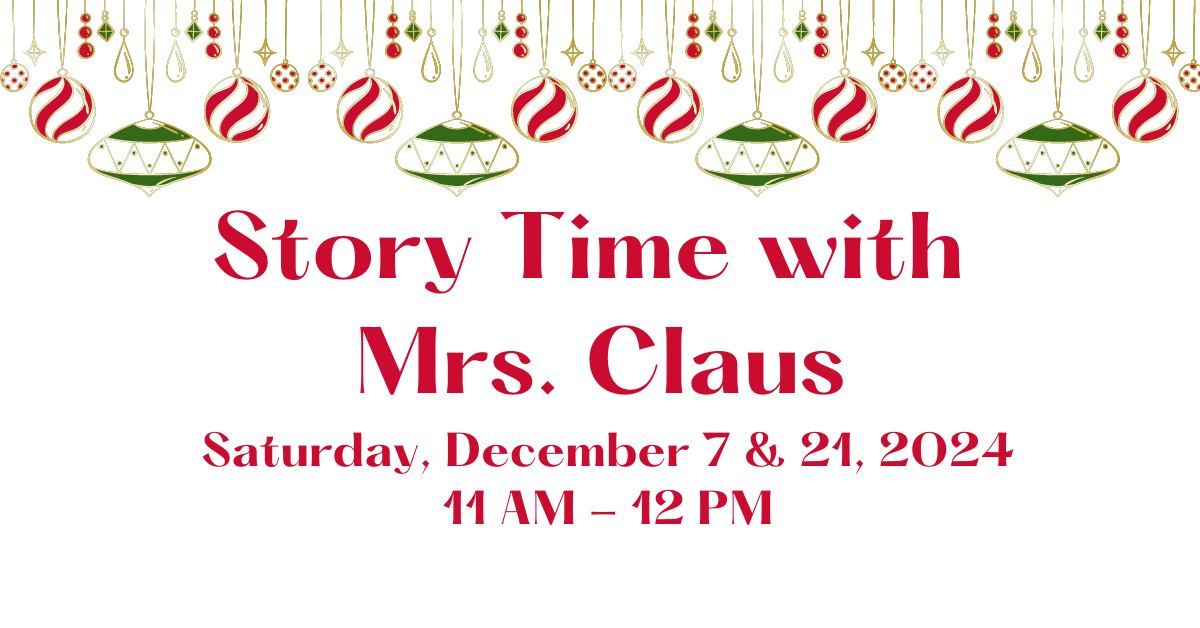 Story Time with Mrs. Claus