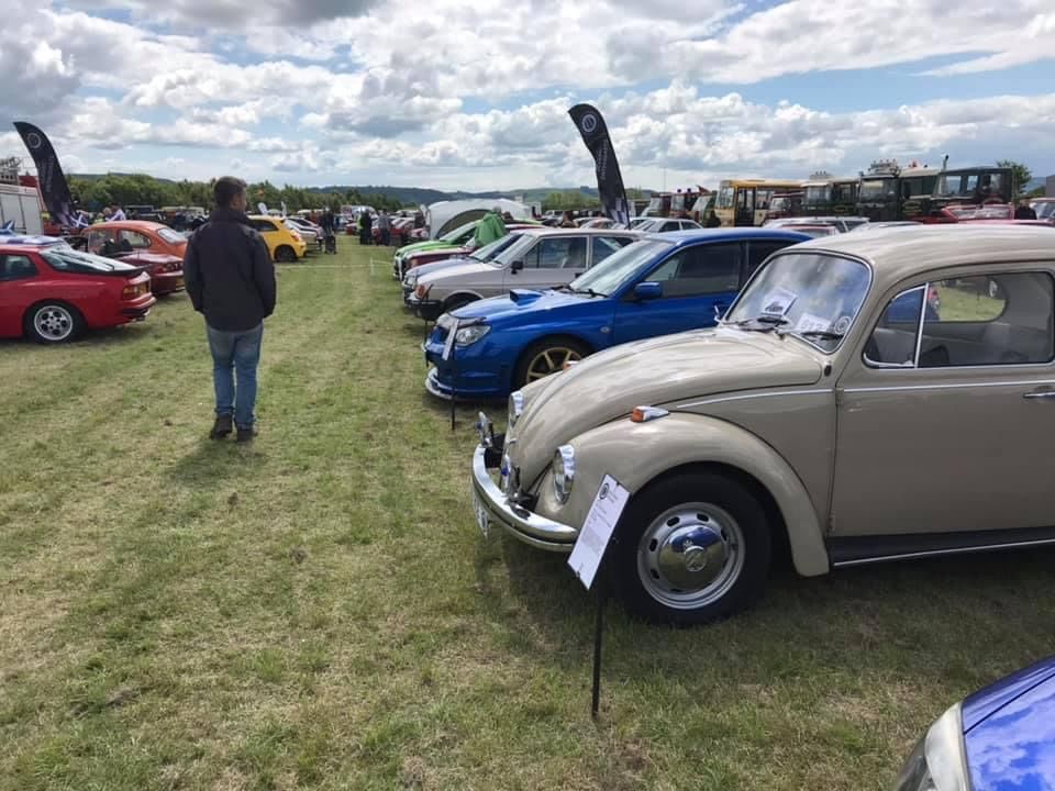 Club stand @ Thomson rally Stonehaven 