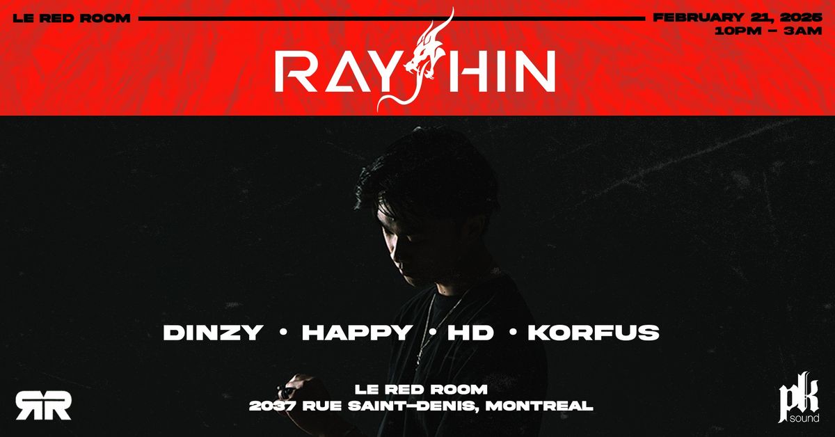 RAYJHIN @ Le Red Room | Feb 21