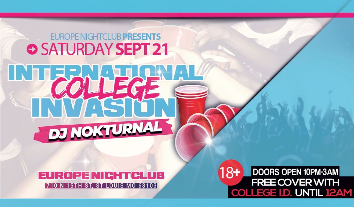 International College Invasion with Dj Nokturnal