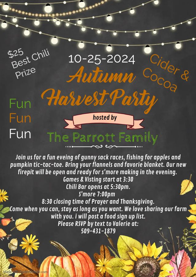 Autumn Harvest Party