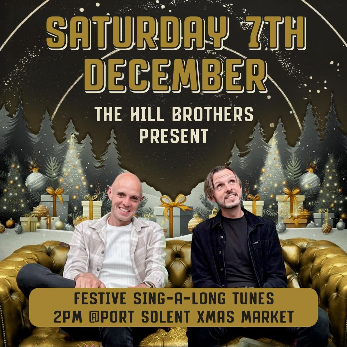 The Hill Brothers @ Port Solent Christmas Market 