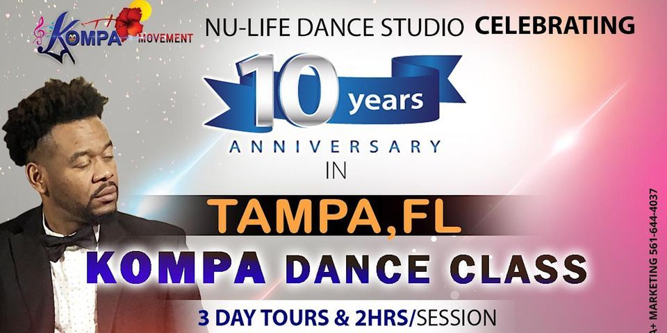 KOMPA DANCE CLASS IN TAMPA, FEB 24TH, 25TH, 26TH