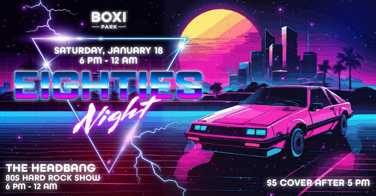 80s Night with The Headbang Show-80s Hard Rock Show