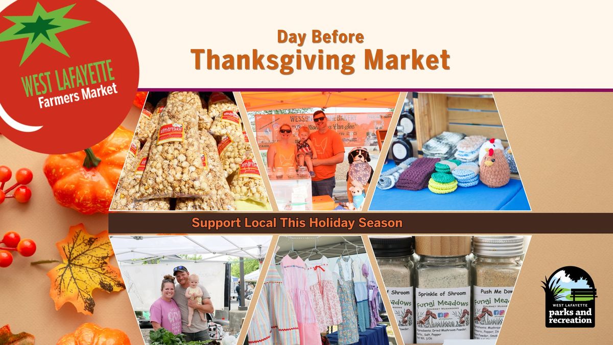 Day Before Thanksgiving Market