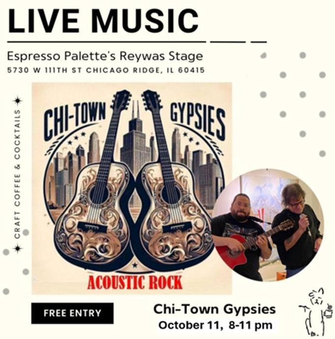 Chi-Town Gypsies Live at the Espresso Palette's Reywas Stage