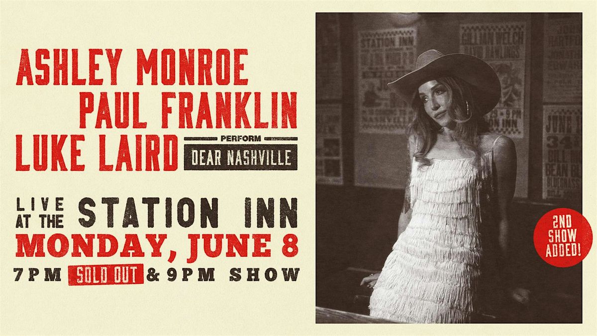 9PM SHOW - Ashley Monroe, Luke Laird & Paul Franklin