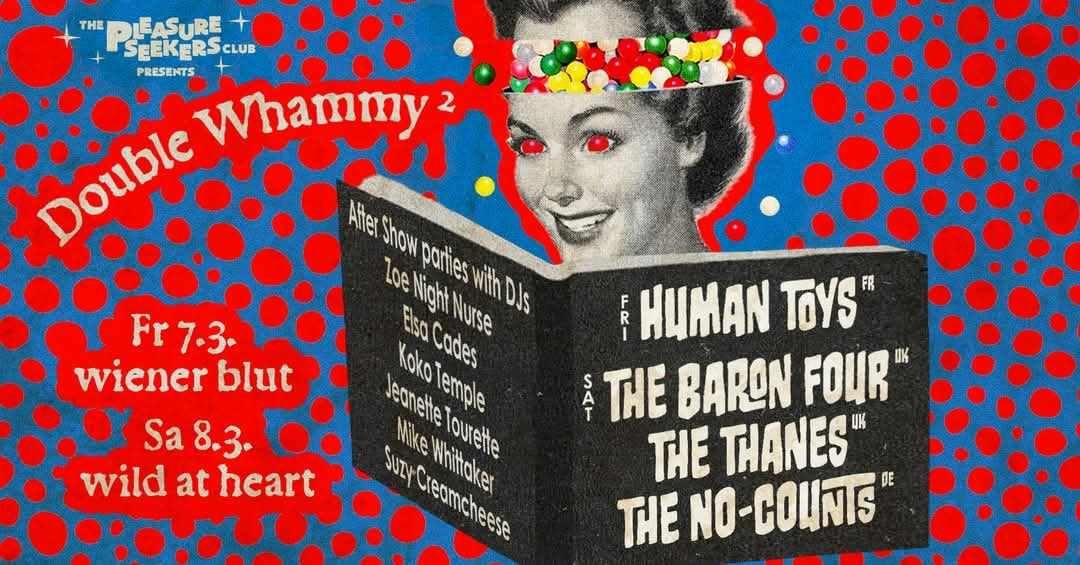 Double Whammy w. The Baron Four-60sBeat\/UK+The Thanes-GarageBeat\/UK