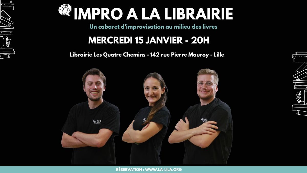 Perf' d'impro \u00e0 la librairie