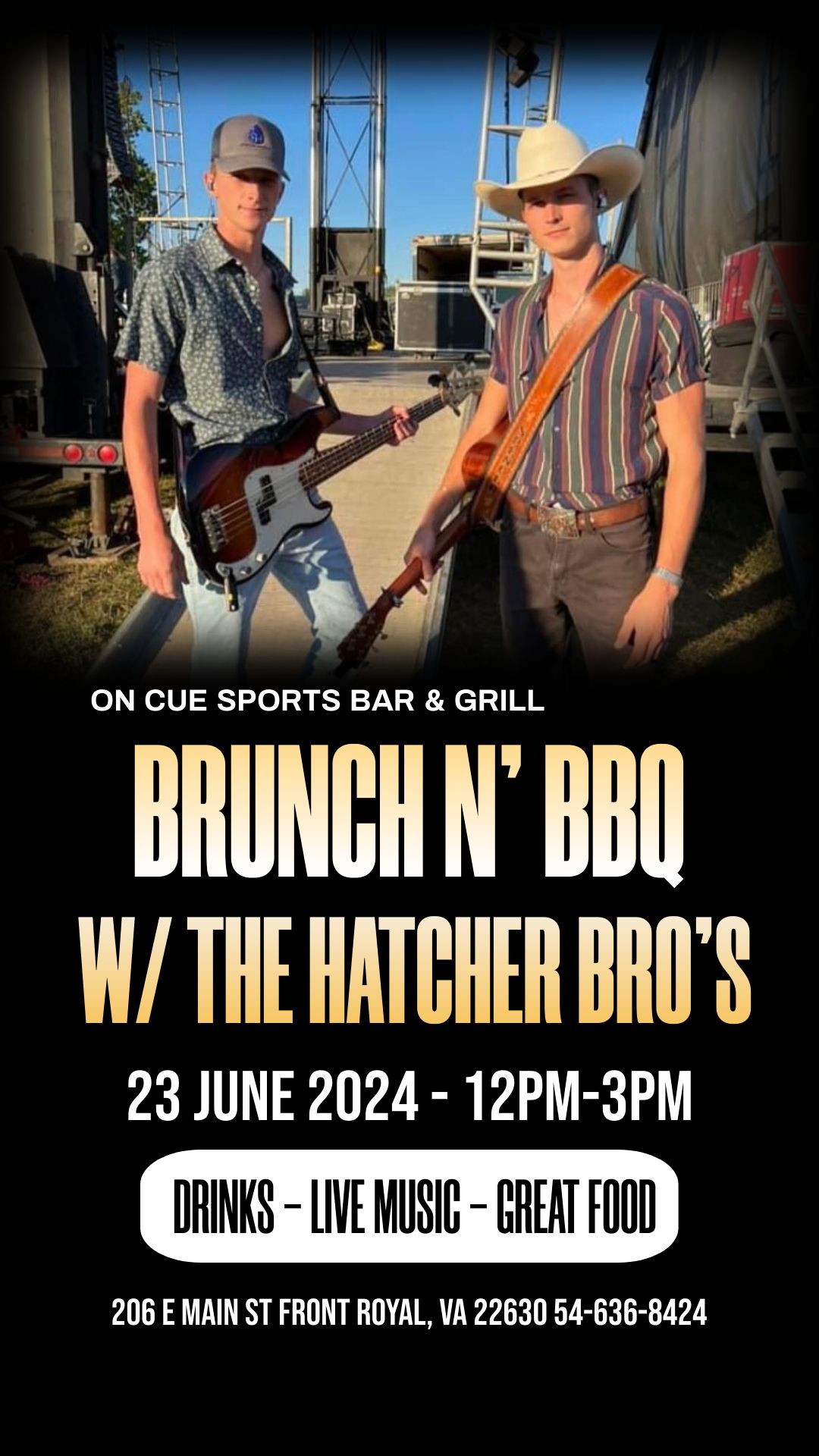 BRUNCH n' BBQ w\/ The Hatcher Brothers