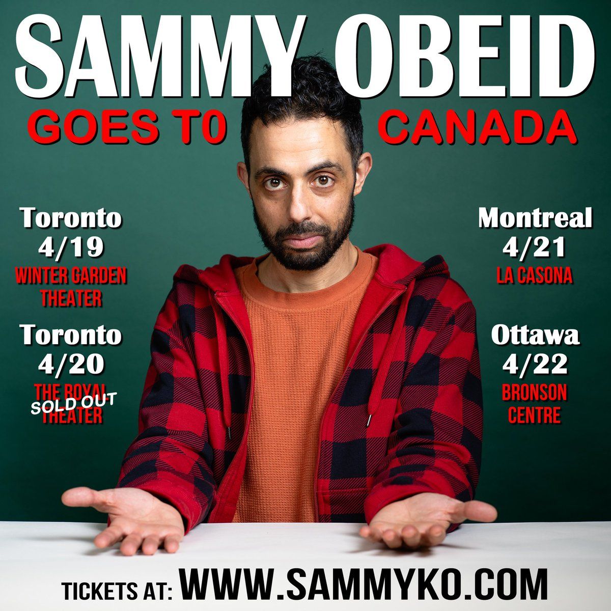 Sammy Obeid at Cinema Grill