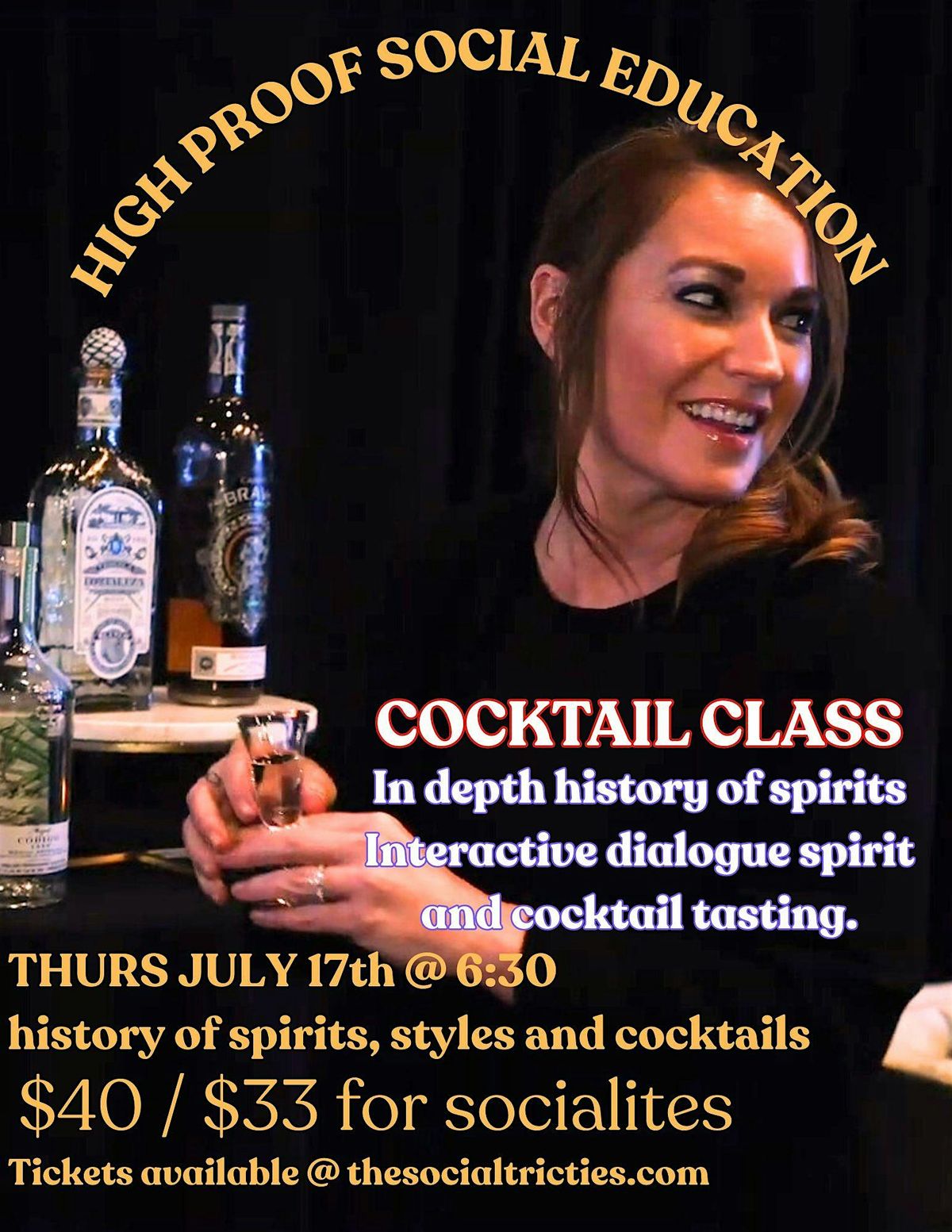 High Proof Cocktail Education Class