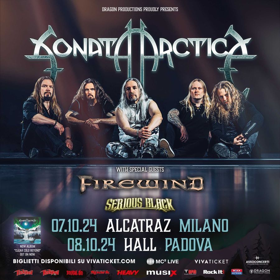 Sonata Arctica | Padova, Hall