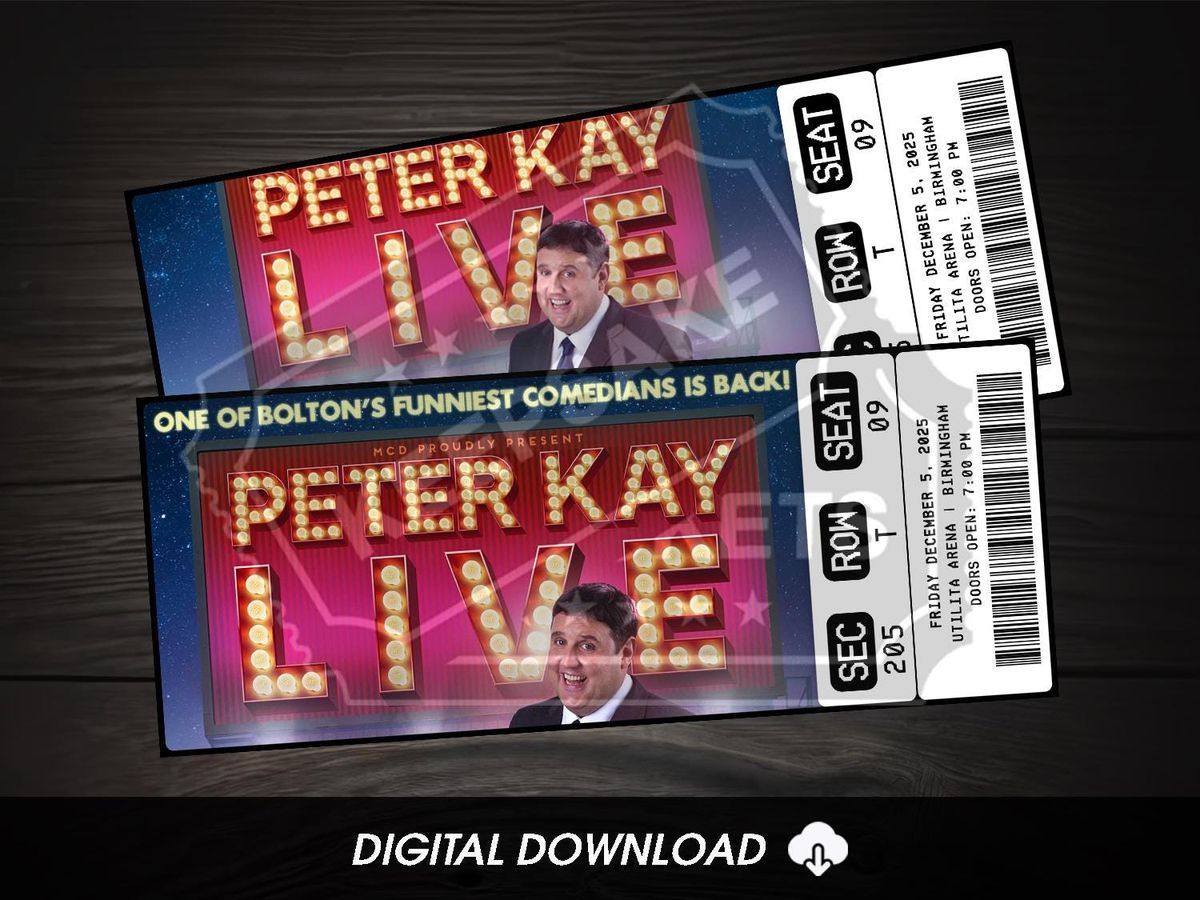 Peter Kay Birmingham Tickets
