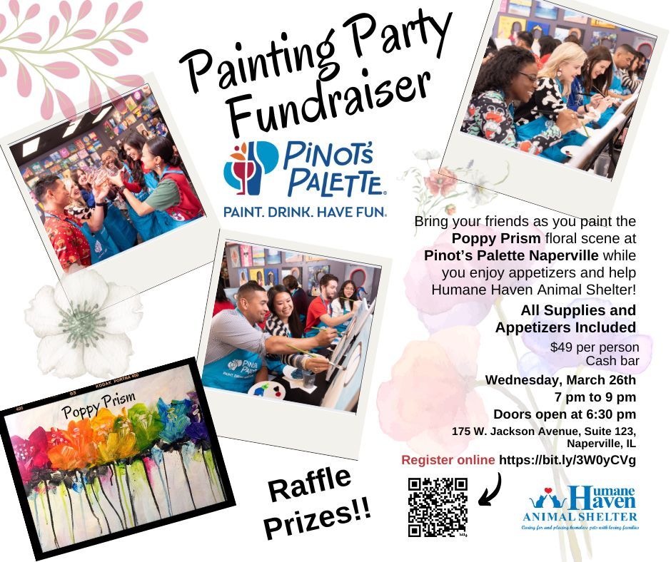 Painting Party Fundraiser at Pinot's Palette Naperville