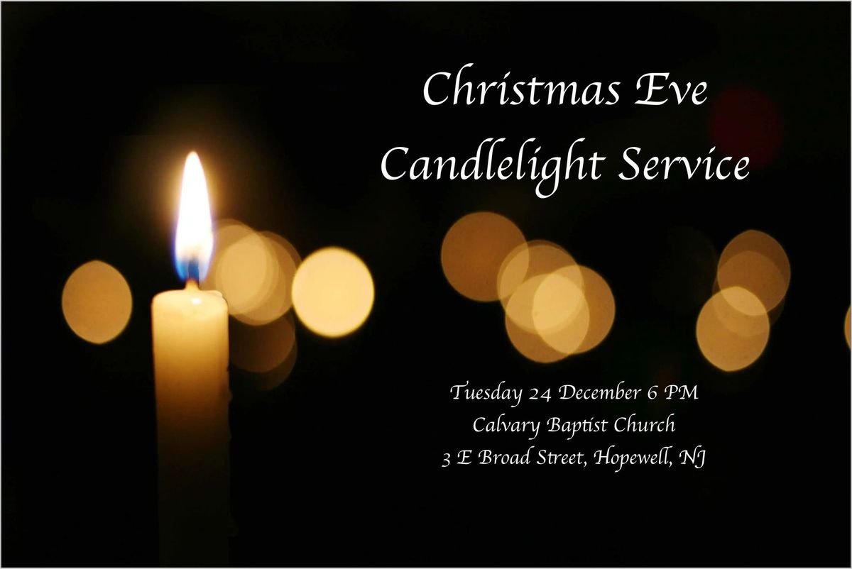 Christmas Eve Candlelight Service 