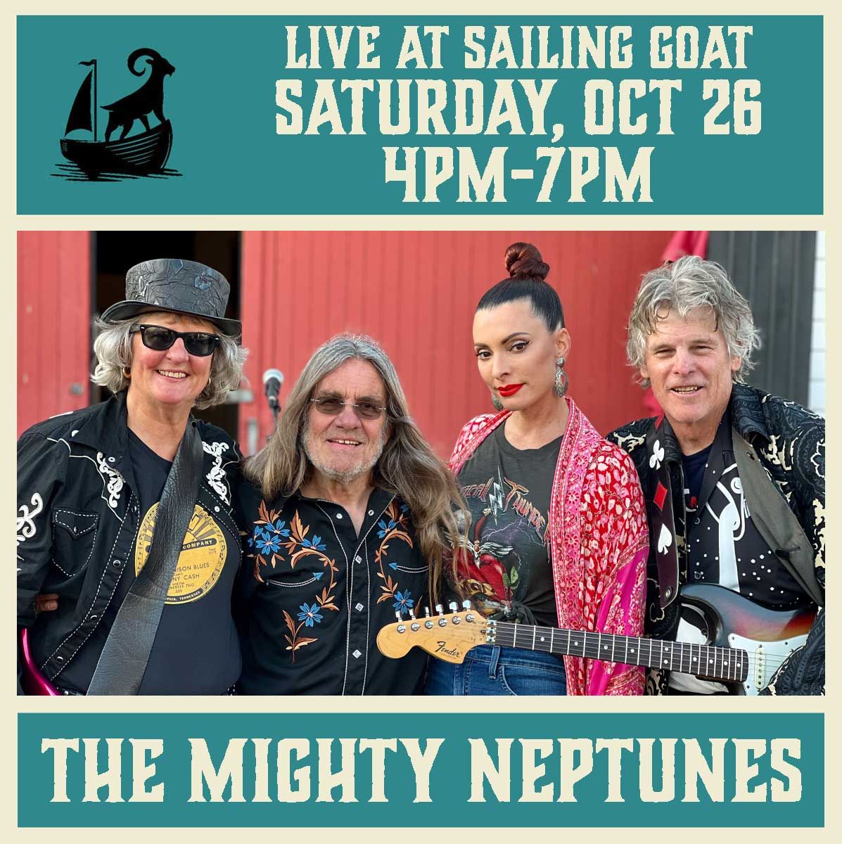 The Mighty Neptunes - Live at Sailing Goat