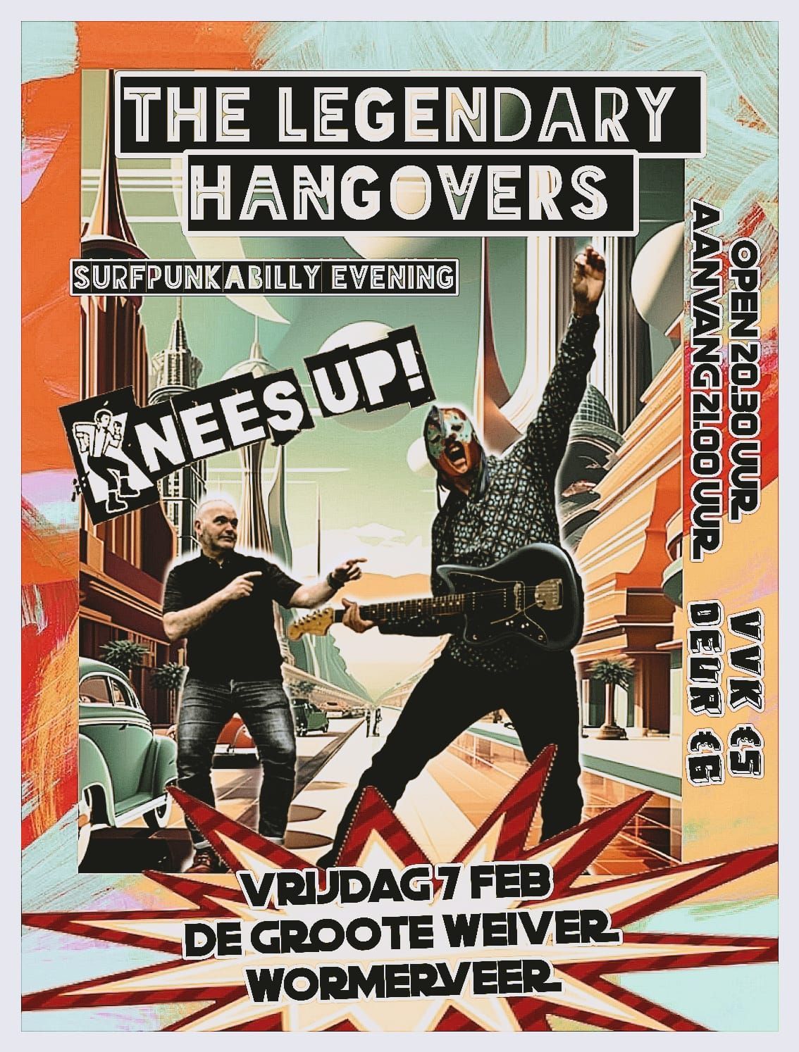 Knees Up! & The Legendary Hangovers live in De Groote Weiver